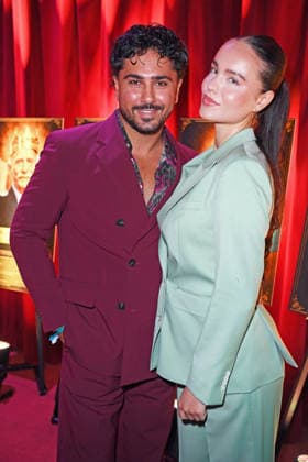 Amir Hosseiny mit Freundin Fabienne Neumann beim PROMI BIG BROTHER REVEAL EVENT 2026 im Capitol Theater in Düsseldorf am 02.09.2026
