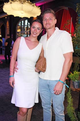 Paulina Ljubas mit Freund Tommy Pedroni beim PROMI BIG BROTHER REVEAL EVENT 2026 im Capitol Theater in Düsseldorf am 02.09.2026