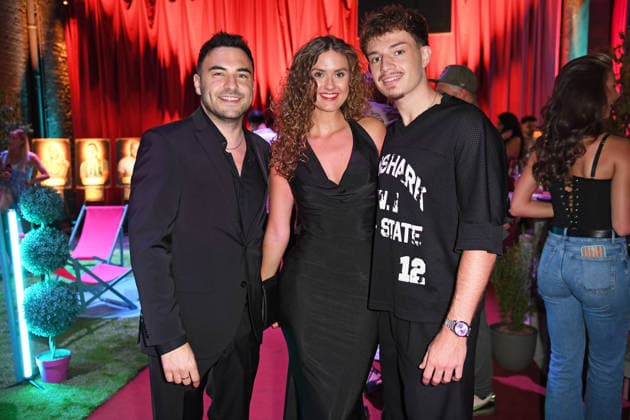 Lars Steinhöfel, Garry Secret mit Freundin Jessica Kühberger beim PROMI BIG BROTHER REVEAL EVENT 2026 im Capitol Theater in Düsseldorf am 02.09.2026