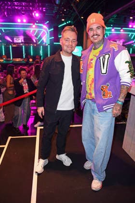 Udo Bönstrup (Hendrik Nitsch), Jill Deimel beim PROMI BIG BROTHER REVEAL EVENT 2026 im Capitol Theater in Düsseldorf am 02.09.2026