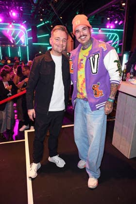 Udo Bönstrup (Hendrik Nitsch), Jill Deimel beim PROMI BIG BROTHER REVEAL EVENT 2026 im Capitol Theater in Düsseldorf am 02.09.2026