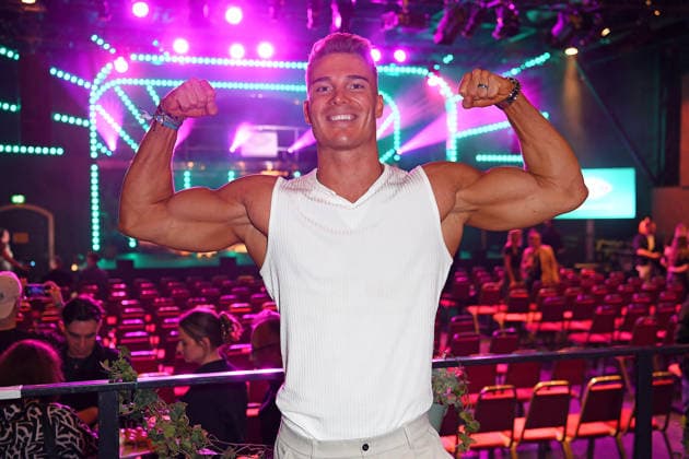 Marwin Klute beim PROMI BIG BROTHER REVEAL EVENT 2026 im Capitol Theater in Düsseldorf am 02.09.2026
