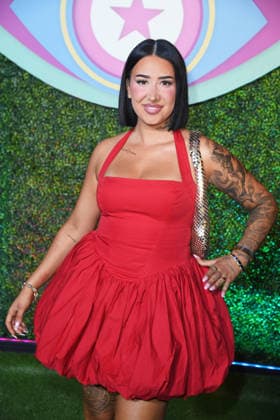 Francesca Morgese beim PROMI BIG BROTHER REVEAL EVENT 2026 im Capitol Theater in Düsseldorf am 02.09.2026