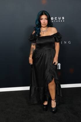 Premiere of The Uprising LOS ANGELES, CALIFORNIA - SEPTEMBER 02: Kenia Davalos attends the Los Angeles premiere of Focus Features The Uprising at DGA Theater Complex on September 02, 2026 Credit: AdMedia EDITORIAL USE ONLY  Copyright: xx AdMediax admphotosthree014205