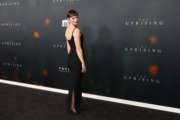 Premiere of The Uprising LOS ANGELES, CALIFORNIA - SEPTEMBER 02: Thomasin McKenzie at the Los Angeles premiere of Focus Features The Uprising at DGA Theater Complex on September 02, 2026 Credit: AdMedia EDITORIAL USE ONLY  Copyright: xx AdMediax admphotosthree014278