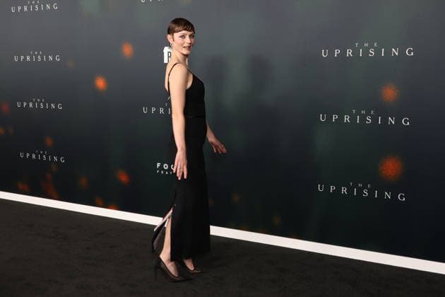 Premiere of The Uprising LOS ANGELES, CALIFORNIA - SEPTEMBER 02: Thomasin McKenzie at the Los Angeles premiere of Focus Features The Uprising at DGA Theater Complex on September 02, 2026 Credit: AdMedia EDITORIAL USE ONLY  Copyright: xx AdMediax admphotosthree014260