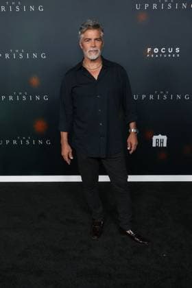 Premiere of The Uprising LOS ANGELES, CALIFORNIA - SEPTEMBER 02:Chae Jones at the Los Angeles premiere of Focus Features The Uprising at DGA Theater Complex on September 02, 2026 Credit: AdMedia. 02 Sep 2026 Pictured: Esai Morales.  Copyright: xThexMegaxAgencyxAdMediax xMEGAx