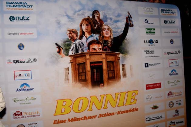 Filmplakat Muenchen 02.09.2026 Rio Palast Filmpremiere Bonnie EINE MUENCHNER ACTION KOMÖDIE Foto Muenchen