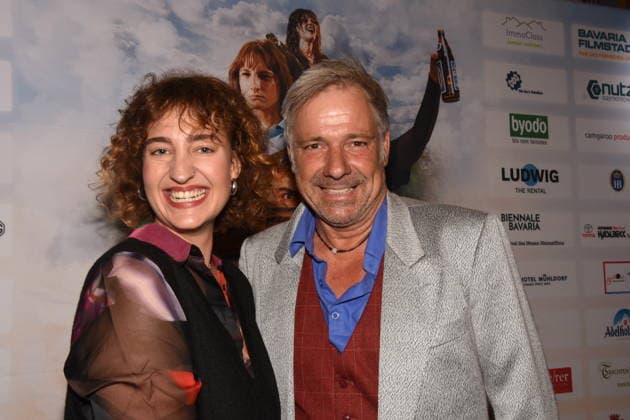 Corinna Blädel Schauspielerin Produzentin mit Christian Swoboda Schauspieler Premieren Gast Muenchen 02.09.2026 Rio Palast Filmpremiere Bonnie EINE MUENCHNER ACTION KOMÖDIE Foto Muenchen