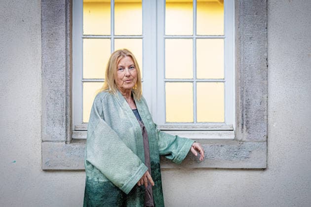 News Bilder des Tages #2 Entertainment Bilder des Tages #2 02.09.2026. Düsseldorf. Renate Aller (New Yorker Regisseurin und Fotografin) am Rande der Vernissage zur Werkschau Eva Rubinstein. Proof of Life im Museum für Gartenkunst, Schloss Benrath. Düsseldorf Schloss Benrath, Museum für Gartenkunst Nordrhein-Westfalen Deutschland *** September 2, 2026, Düsseldorf: Renate Aller, a New York-based director and photographer, at the opening reception for the Eva Rubinstein retrospective Proof of Life at the Museum of Garden Art, Benrath Palace, Düsseldorf; Benrath Palace, Museum of Garden Art, North Rhine-Westphalia, Germany