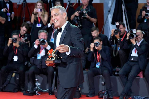George Clooney mit den Goldenen Löwen für sein Lebenswerk auf der Biennale di Venezia 2023 83. Internationale Filmfestspiele von Venedig im Palazzo del Cinema. Venedig, 02.09.2026