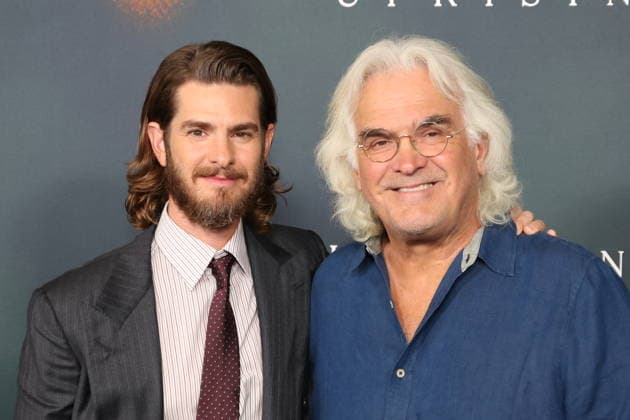 LOS ANGELES, CALIFORNIA, SEPTEMBER 2: Andrew Garfield and Paul Greengrass at the Los Angeles premiere of Focus Features *The Uprising* at the DGA Theater Complex on September 2, 2026. Credit: AdMedia 459346 2026 09 02  Copyright: xAdMediax STAR_459346_001