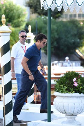 IPA88056085 - Venice: ORLANDO BLOOM ARRIVES AT DARSENA EXCELSIOR; pictured: Orlando Bloom  Copyright: xFRANCESCAxVIECELIx xFrancescaxViecelix 88056085
