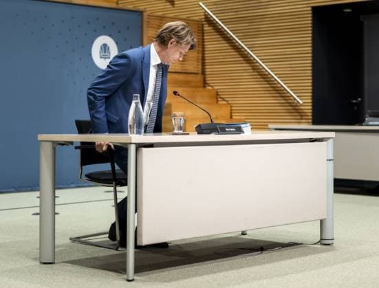 THE HAGUE - Kim Putters ahead of the public hearings of the parliamentary inquiry committee into the coronavirus policy. During the pandemic, Putters was Director of the Social and Cultural Planning Office. REMKO DE WAAL ANP netherlands out - belgium out  Copyright: xx x566930257x originalFilename: 566930257.jpg
