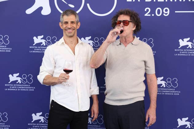 Gregory Kershaw und Michael Dweck beim Photocall zum Kinofilm Burgundy auf der Biennale di Venezia 2026 83. Internationale Filmfestspiele von Venedig im Palazzo del Casino. Venedig, 03.09.2026