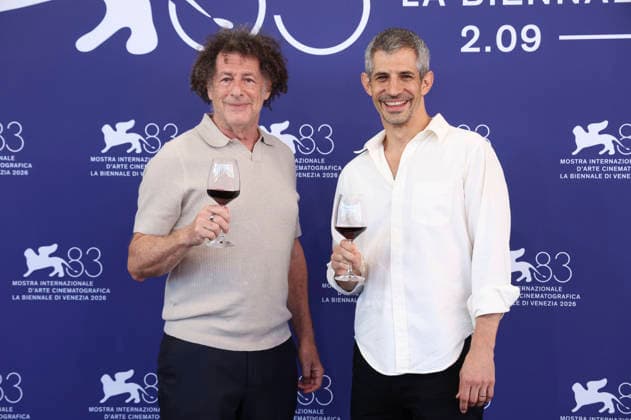 Michael Dweck und Gregory Kershaw beim Photocall zum Kinofilm Burgundy auf der Biennale di Venezia 2026 83. Internationale Filmfestspiele von Venedig im Palazzo del Casino. Venedig, 03.09.2026