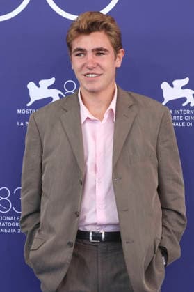 Enzo Ferraroli beim Photocall zum Kinofilm Burgundy auf der Biennale di Venezia 2026 83. Internationale Filmfestspiele von Venedig im Palazzo del Casino. Venedig, 03.09.2026