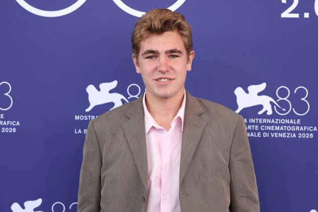 Enzo Ferraroli beim Photocall zum Kinofilm Burgundy auf der Biennale di Venezia 2026 83. Internationale Filmfestspiele von Venedig im Palazzo del Casino. Venedig, 03.09.2026