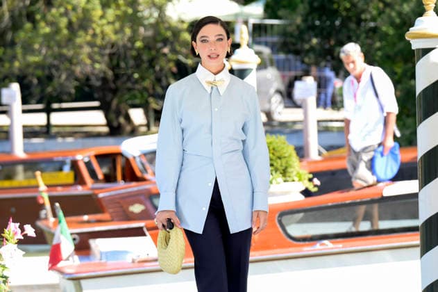 Matilda De Angelis bei der Ankunft am Pier des Hotels Excelsior auf der Biennale di Venezia 2026 83. Internationale Filmfestspiele von Venedig. Venedig, 03.09.2026