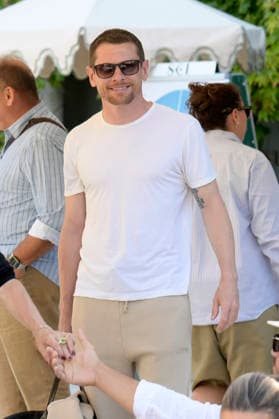Jack O Connell bei der Abfahrt vom Pier des Hotels Excelsior auf der Biennale di Venezia 2026 83. Internationale Filmfestspiele von Venedig. Venedig, 03.09.2026