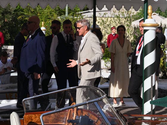 IPA88071492 - Venice, 83rd Venice International Film Festival 2026 arrivals at the Excelsior Hotel™s pier Pictured: George Clooney  Copyright: xManuelexMangiarottix xPoolxPhotoxEventsx08x 88071492