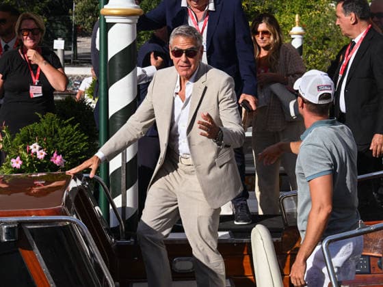 IPA88071498 - Venice, 83rd Venice International Film Festival 2026 - Arrivals at the Excelsior Hotel™s pier - Pictured: George Clooney  Copyright: xManuelexMangiarottix xPoolxPhotoxEventsx08x 88071498