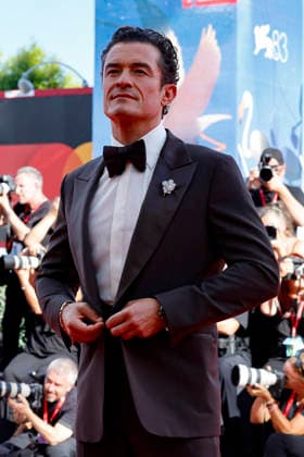 September 3, 2026, Venice, ITALY: British actor Orlando Bloom arrives for the premiere of ˜Bucking Fastard at the 83rd annual Venice International Film Festival, in Venice, Italy, 03 September 2026. The movie is presented in official competition Venezia 83 at the festival running from 02 to 12 September 2026. ANSA FABIO FRUSTACI. Venice ITALY  - ZUMAa110 20260903_zaf_a110_059 Copyright: xFabioxFrustacix