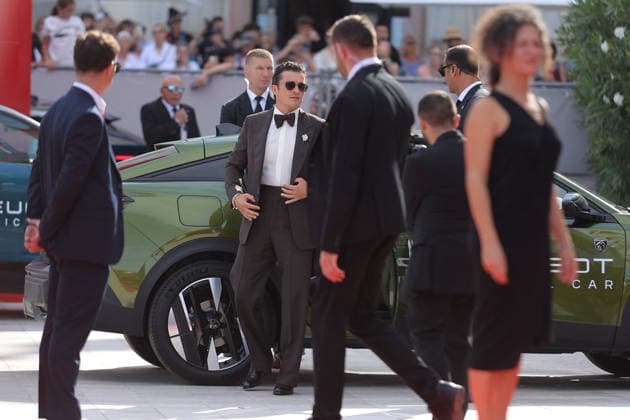 Venice 2026 Bucking Fastard Screening NB Orlando Bloom attending the Bucking Fastard Red carpet as part of the 83th Venice International Film Festival at the Lido in Venice, Italy on September 03, 2025. Photo by Nasser Berzane ABACAPRESS.COM Venice Italy  Copyright: xBerzanexNasser ABACAx