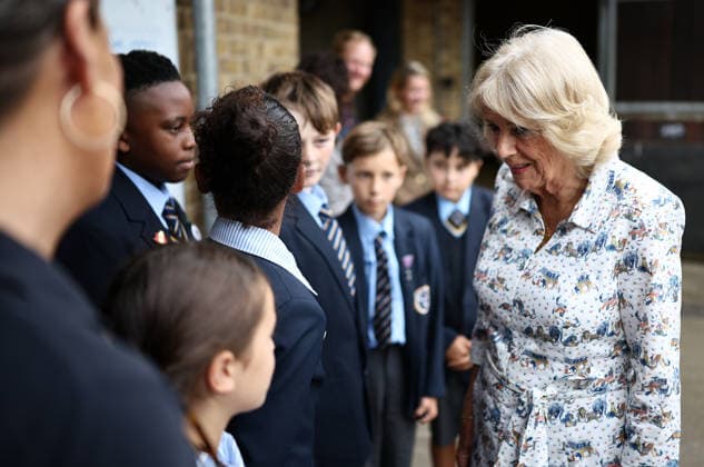 . 03 09 2026. London, United Kingdom. Queen Camilla during a visit at the Ebony Horse Club in London.  xPoolx xi-Imagesx IIM-26984-0007