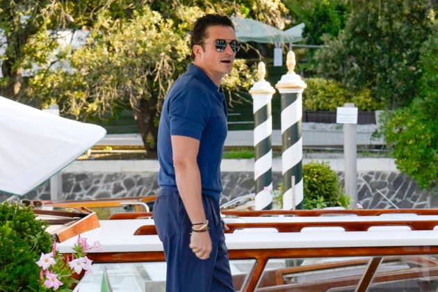 September 3, 2026, Venice Lido, Italy: Orlando Bloom arrives at the dock of Excelsior Hotel in Venice Lido for Venice Film Festival 2026. Venice Lido Italy  - ZUMAs197 20260903_aaa_s197_191 Copyright: xMarioxCartellix