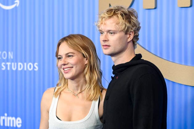 ABB PRIMEPK- Alicia von Rittberg und Edvin Endre zu Gast auf dem blauen Teppich bei der Media Press Line von Prime Video Presents 2026 im Kino International am 03.09.2026 in Berlin Berlin Deutschland