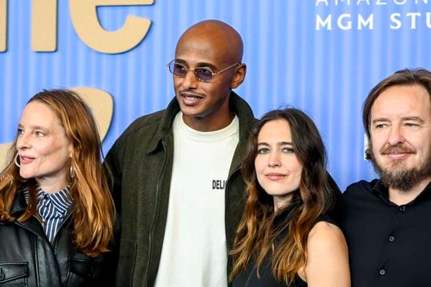 ABB PRIMEPK- Anne Ratte-Polle, Tedros Teclebrhan, Silvana Damm und Tom Berninger zu Gast auf dem blauen Teppich bei der Media Press Line von Prime Video Presents 2026 im Kino International am 03.09.2026 in Berlin Berlin Deutschland