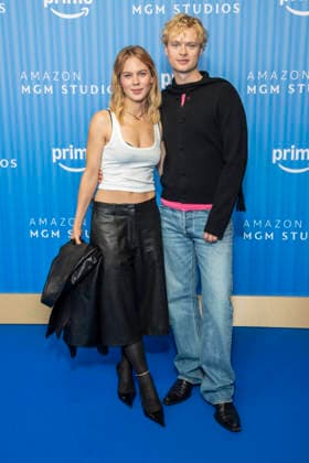 ABB PRIMEPK - Alicia von Rittberg und Edvin Endre zu Gast auf dem blauen Teppich bei der Media Press Line von Prime Video Presents 2026 im Kino International am 03.09.2026 in Berlin Berlin Deutschland
