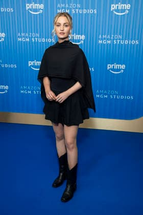 ABB PRIMEPK - Sarah Mahtia zu Gast auf dem blauen Teppich bei der Media Press Line von Prime Video Presents 2026 im Kino International am 03.09.2026 in Berlin Berlin Deutschland