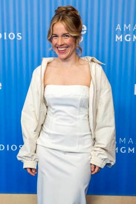 ABB PRIMEPK - Paula Kalenberg zu Gast auf dem blauen Teppich bei der Media Press Line von Prime Video Presents 2026 im Kino International am 03.09.2026 in Berlin Berlin Deutschland