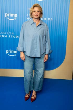 ABB PRIMEPK- Joerdis Triebel zu Gast auf dem blauen Teppich bei der Media Press Line von Prime Video Presents 2026 im Kino International am 03.09.2026 in Berlin Berlin Deutschland