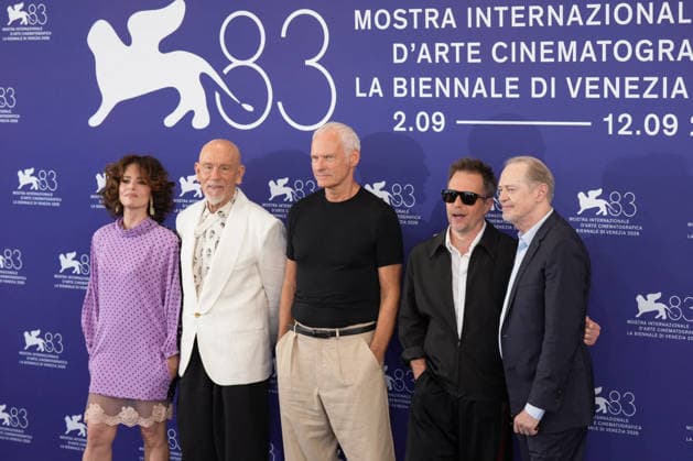 Parker Posey, John Malkovich, Director Martin McDonagh, Sam Rockwell, and Steve Buscemi attending the Wild Horse Nine photocall during the 83rd Venice International Film Festival at the Palazzo del Casino on September 3, 2026, in Venice, Italy. Lucia Sabatelli, Venice, Italy  Copyright: xLuciaxSabatellix xBestimagexLuciaxSabatellix xBestimagex