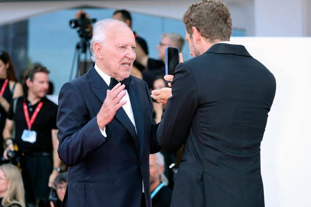 Werner Herzog und Ariel Leon Isacovitch bei der Premiere des Kinofilms Bucking Fastard auf der Biennale di Venezia 2023 83. Internationale Filmfestspiele von Venedig im Palazzo del Cinema. Venedig, 03.09.2026