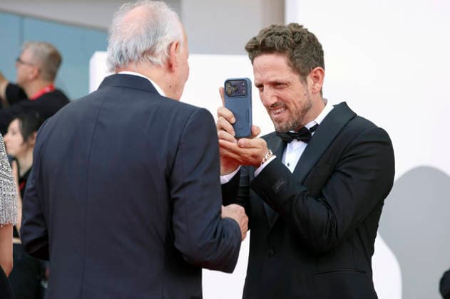 Werner Herzog und Ariel Leon Isacovitch bei der Premiere des Kinofilms Bucking Fastard auf der Biennale di Venezia 2023 83. Internationale Filmfestspiele von Venedig im Palazzo del Cinema. Venedig, 03.09.2026