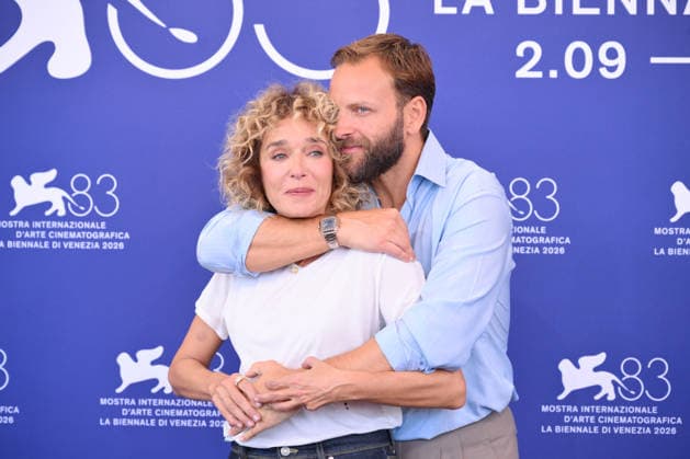 September 3, 2026, Venice, Rome, Italy: Valeria Golino and Alessandro Borghi during the photocall for the film Nessun Dolore, 83rd Venice International Film Festival, Venice, September 3, 2026 Venice Italy  - ZUMAa289 20260903_zia_a289_242 Copyright: xMlax xAgfx