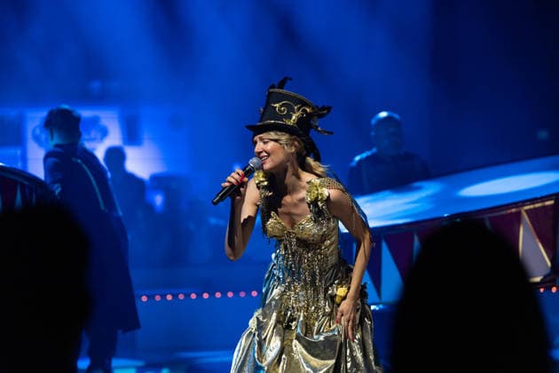 03.09.2026, GER Deutschland, Circus-Theater Roncalli präsentiert Circus meets Schlager Ella Endlich bei der Weltpremiere beim Circus-Theater Roncalli präsentiert Circus meets Schlager Copyright: xnordphotoxGmbHx xChristianxSchulzex