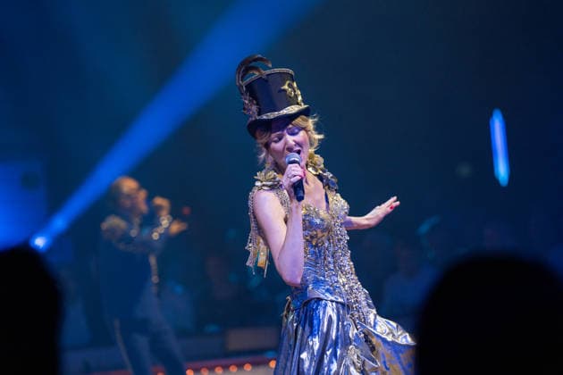 03.09.2026, GER Deutschland, Circus-Theater Roncalli präsentiert Circus meets Schlager Ella Endlich bei der Weltpremiere beim Circus-Theater Roncalli präsentiert Circus meets Schlager Copyright: xnordphotoxGmbHx xChristianxSchulzex