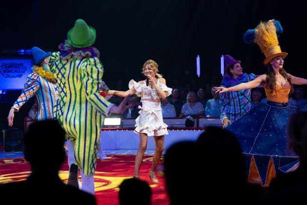 03.09.2026, GER Deutschland, Circus-Theater Roncalli präsentiert Circus meets Schlager Ella Endlich bei der Weltpremiere beim Circus-Theater Roncalli präsentiert Circus meets Schlager Copyright: xnordphotoxGmbHx xChristianxSchulzex