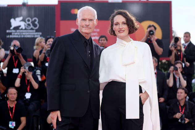 Martin McDonagh und Phoebe Waller-Bridge bei der Premiere des Kinofilms Wild Horse Nine auf der Biennale di Venezia 2023 83. Internationale Filmfestspiele von Venedig im Palazzo del Cinema. Venedig, 03.09.2026