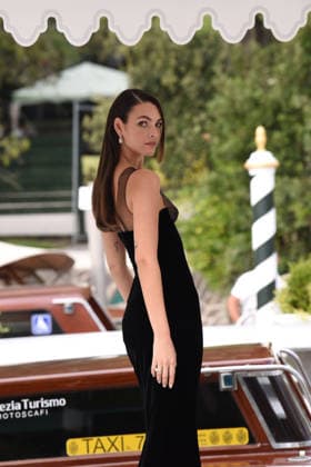 IPA88079253 - Venice: Celebrities spotted at the Hotel Excelsior on the second day of the Venice Film Festival; pictured is Vittoria Ceretti  Copyright: xFRANCESCAxVIECELIx xFrancescaxViecelix 88079253