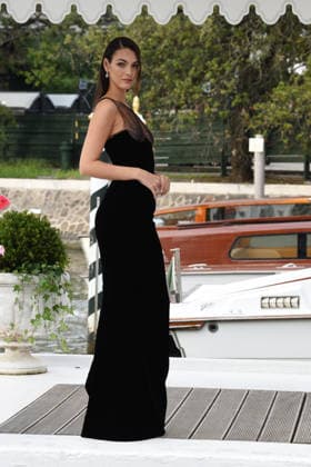 IPA88079272 - Venice: Celebrities spotted at the Hotel Excelsior on the second day of the Venice Film Festival; pictured is Vittoria Ceretti  Copyright: xFRANCESCAxVIECELIx xFrancescaxViecelix 88079272