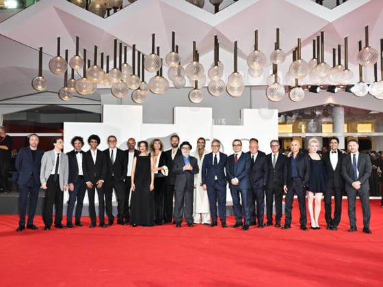 IPA88083650 - Venice, 83rd Venice International Film Festival 2026 - Night 2 - Red Carpet for the film Nessun Dolore. Pictured: the cast  Copyright: xSimonexComix xPoolxPhotoxEventsx08x 88083650