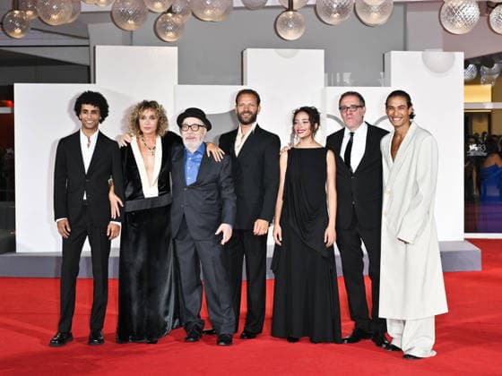 IPA88083652 - Venice, 83rd Venice International Film Festival 2026 - Night 2 - Red Carpet for the film Nessun Dolore. Pictured: the cast  Copyright: xSimonexComix xPoolxPhotoxEventsx08x 88083652