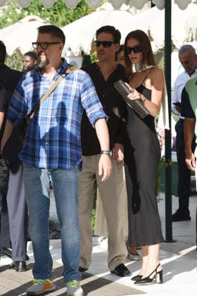 IPA88079177 - Venice: Celebrities spotted at the Hotel Excelsior on the second day of the Film Festival; pictured: Peltz  Copyright: xFRANCESCAxVIECELIx xFrancescaxViecelix 88079177