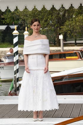 IPA88079238 - Venice: Celebrities spotted at the Hotel Excelsior on the second day of the Venice Film Festival; pictured is Mariana Di Girolamo  Copyright: xFRANCESCAxVIECELIx xFrancescaxViecelix 88079238